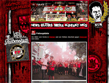 Tablet Screenshot of daskreuzmussbleiben.ultras-leverkusen.de